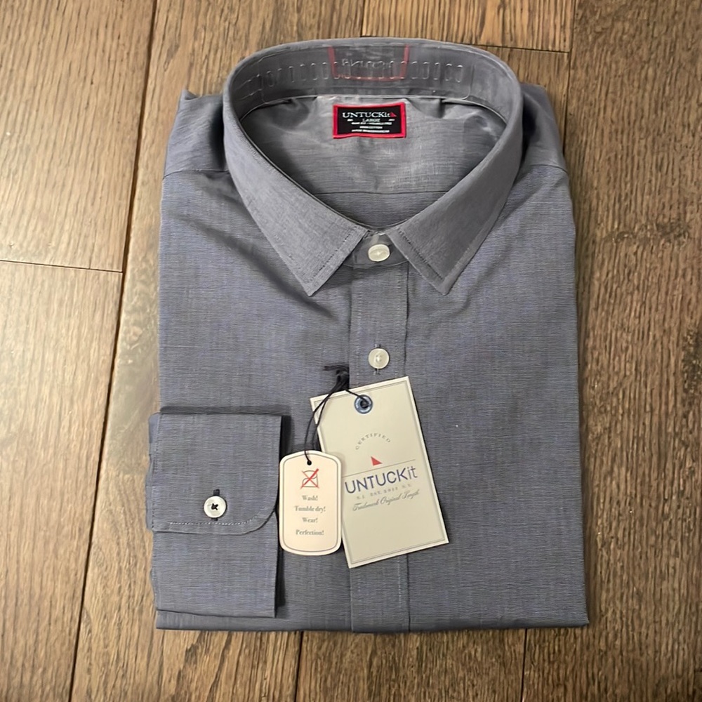 Men’s long sleeve button up